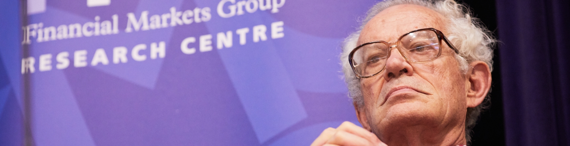 Photo of Emeritus Professor of Banking and Economics Charles Goodhart