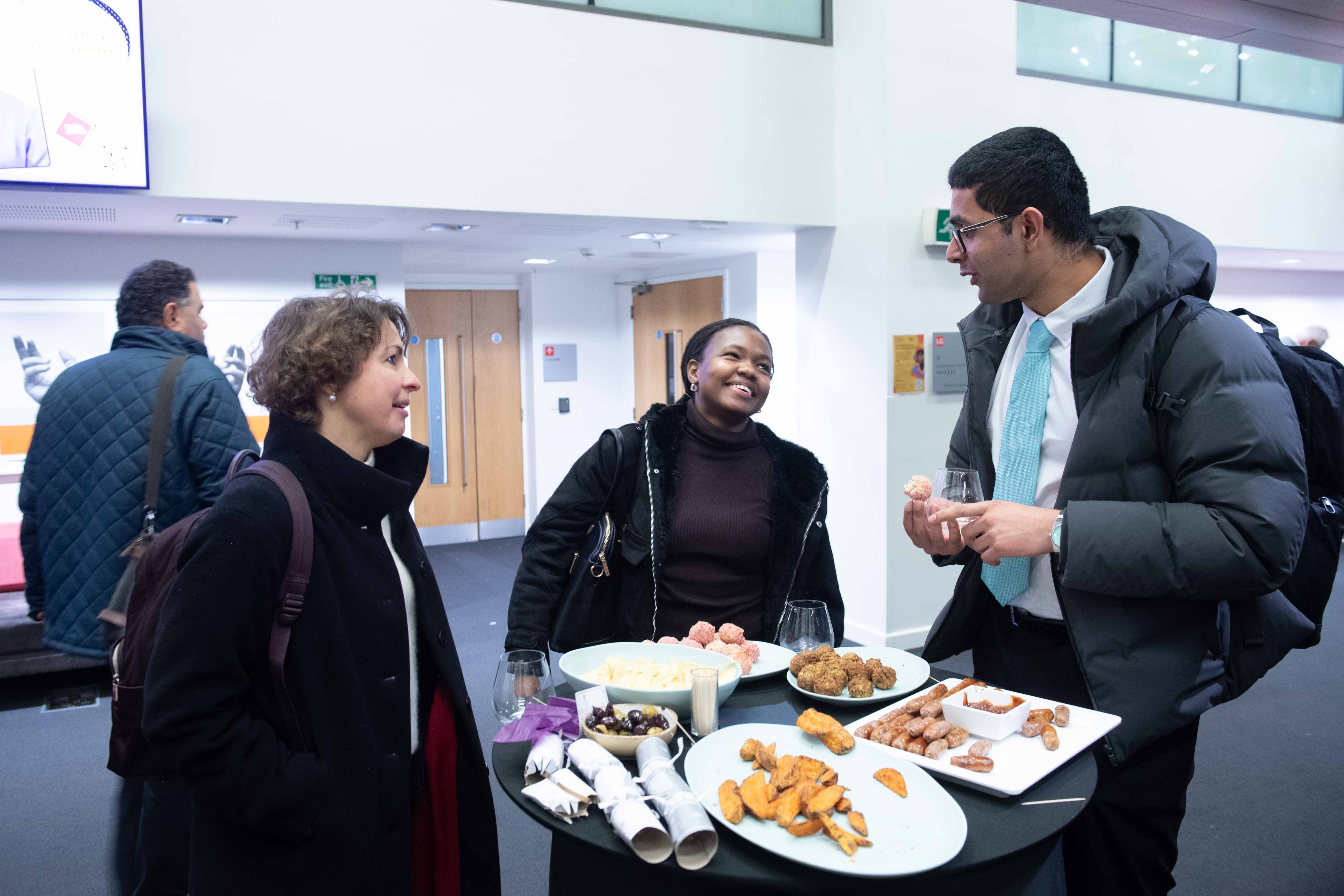 Audience at reception Lubos Pastor